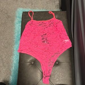Brand New Hot Pink Lingerie Set
